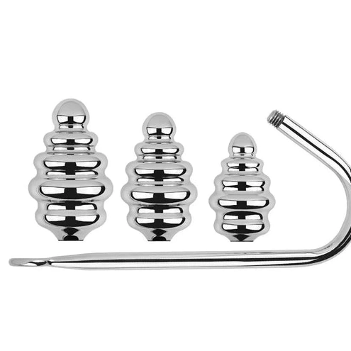GreatBenefit Hook 8826 Anal Set Screw-in Ribbed 0907